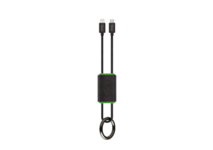 Goui Lock Type-C to Lightning Keychain Cable Black 27cm-1 Year Warranty