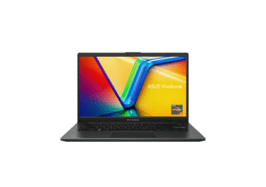 ASUS VIVBOOK GO 14 E1404FA-EB165W -BLK, AMD R R5 7520U 2.8, 8GB RAM, 512GB SSD, 14.0"FHD, AMD Graphic, Window 11 Home, 1 Year Warranty | E1404FA-EB165W