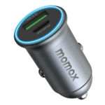 MOMAX One Plug 2 Port USB C Fast Charging Adaptor 30W Grey -1 Year Warranty