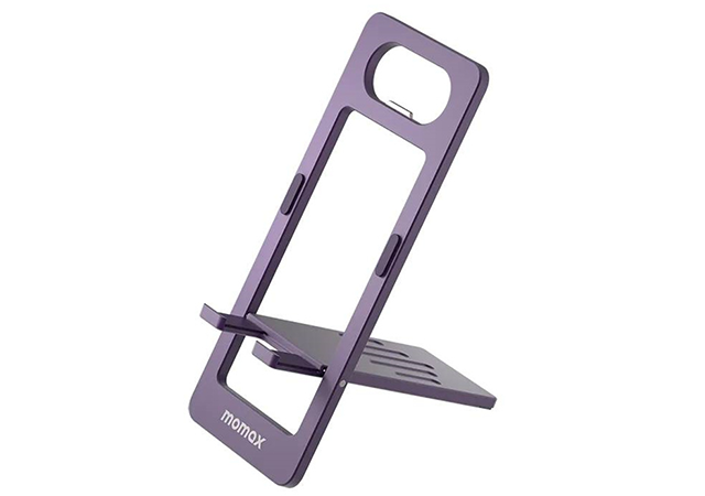 Momax Handy Phone Fold Stand Grey-1 Year Warranty - Image 2