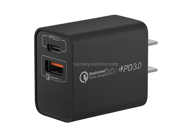 MOMAX Qc3.0 + Pd Charger Black -1 Year Warranty - Image 2