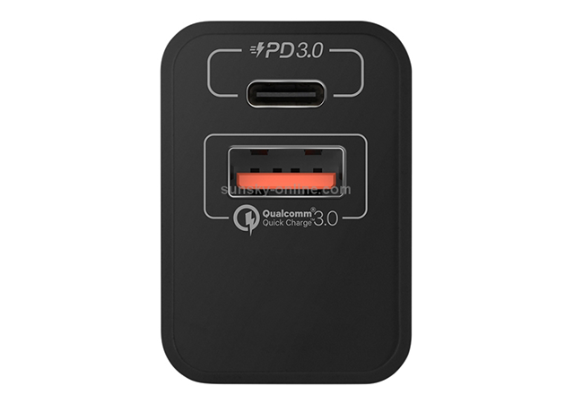 MOMAX Qc3.0 + Pd Charger Black -1 Year Warranty - Image 4
