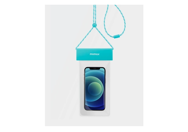 Momax Waterproof Pouch Cyan -1 Year Warranty - Image 5