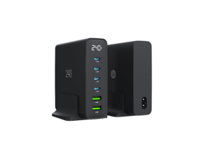 Goui Gan 240 6-Port Desktop Charger G-Gan240w -1 Year Warranty