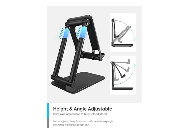 Momax Universal Fold Stand Black -1 Year Warranty - Image 4