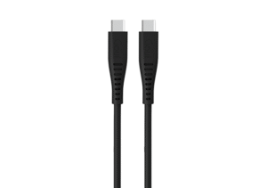 Goui Rubber Usb-A to Type-C Cable 1.5m Black-1 Year Warranty