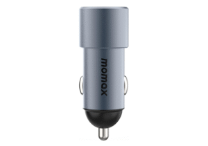 Momax 38w Car Charger Grey -1 Year Warranty