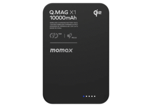Momax Q Magx1 10000mah Magnetic Power Bank Black -1 Year Warranty