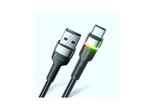 ESSAGER Type-C to Type-C + Lightning Braided 65W Cable, 1M Black, WL0G-P-1 Year Warranty | EXCTTL-WL0G-P