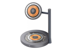 MOMAX Dual Magnetic Wireless Charger Grey -1 Year Warranty