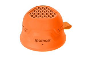 Momax Rugged Outdoor Speaker Orange -1 Year Warranty