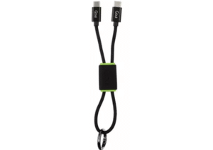 Goui Lock Type-C to Type-C Keychain Cable Black 40cm-1 Year Warranty