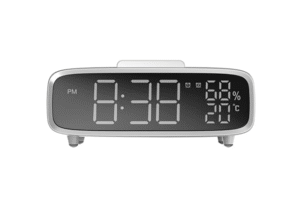 Momax Qclock5 Speaker Alarm Clock White -1 Year Warranty