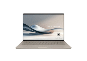 ASUS ZENBOOK UX3407QA-QD180W-Beige, SNPDRGN X X1-26-100, 16GB RAM, 1TB SSD, 14.0 OLED WUXGA, QUALCOMM, 1 Year Warranty +Sleeve, Window 11 Home