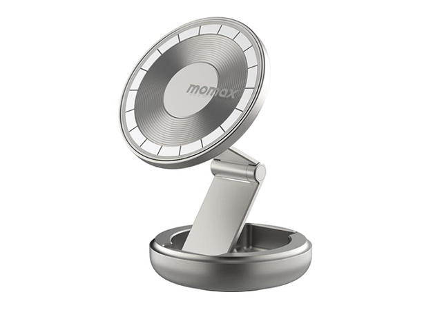 MOMAX PAC Multi-Use Magnetic Mount Titanium-1 Year Warranty