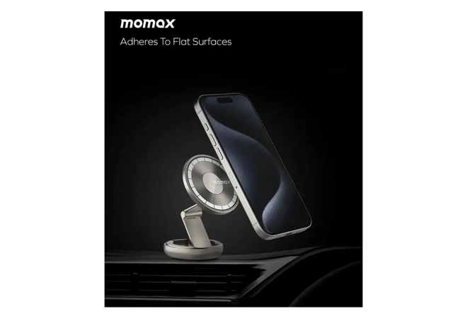 MOMAX PAC Multi-Use Magnetic Mount Titanium-1 Year Warranty - Image 5