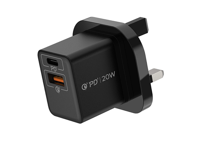 M0MAX 20w Mini Charger Black-1 Year Warranty