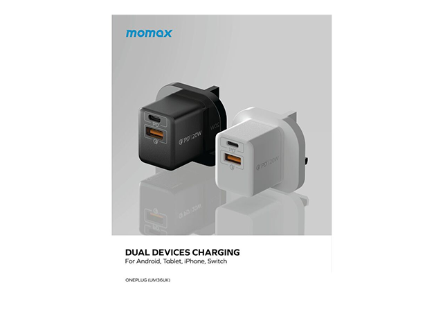 M0MAX 20w Mini Charger Black-1 Year Warranty - Image 3