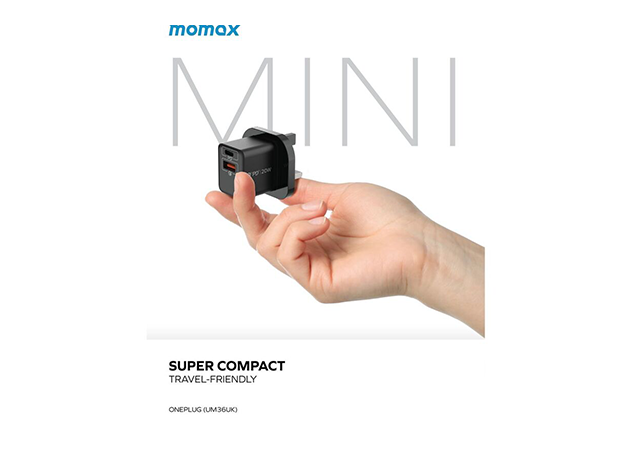 M0MAX 20w Mini Charger Black-1 Year Warranty - Image 5