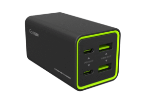 Goui tank desktop charger 65w with power code g-gan65w -1 Year Warranty