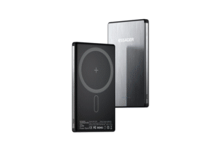 ESSAGER 20W Wireless Power Bank, Grey- SY0G, 1 Year Warranty | EDY5K-SY0G-Z